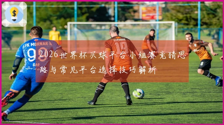 2026世界杯买球平台小组赛竞猜思路与常见平台选择技巧解析