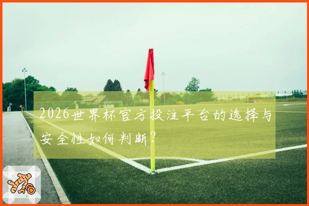 2026世界杯官方投注平台的选择与安全性如何判断？