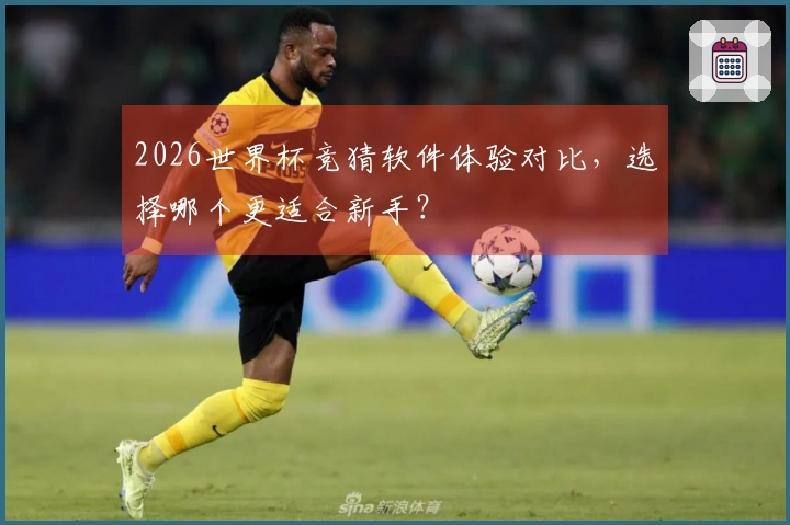 2026世界杯竞猜软件体验对比，选择哪个更适合新手？