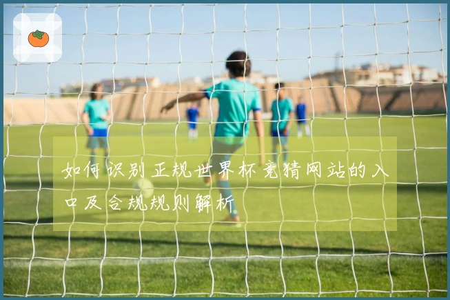 如何识别正规世界杯竞猜网站的入口及合规规则解析