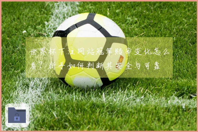 世界杯下注网站冠军赔率变化怎么看？新手如何判断其安全与可靠