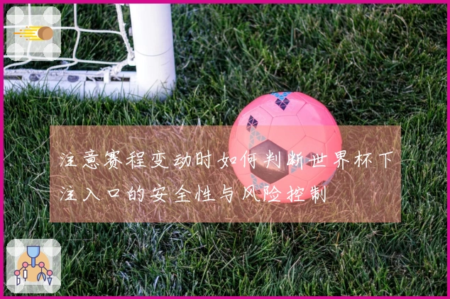 注意赛程变动时如何判断世界杯下注入口的安全性与风险控制